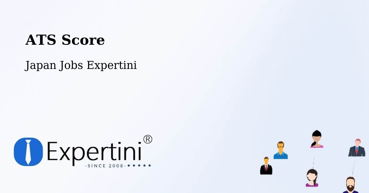 Resume ATS Score & Job Description Match Tool – Isesaki - Japan Jobs Expertini