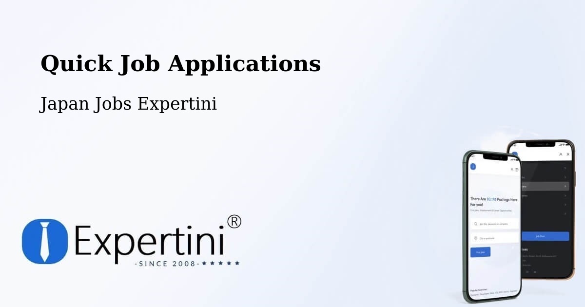 Quick Apply Feature – Isesaki - Japan Jobs Expertini