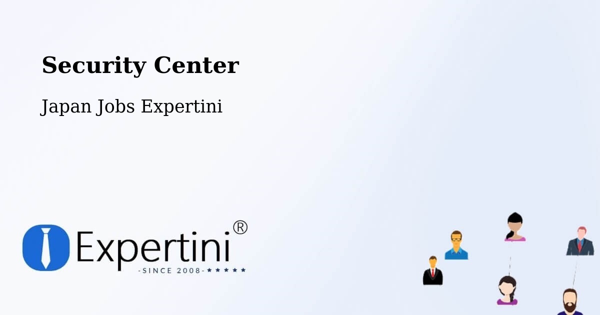Security & Compliance – Isesaki - Japan Jobs Expertini